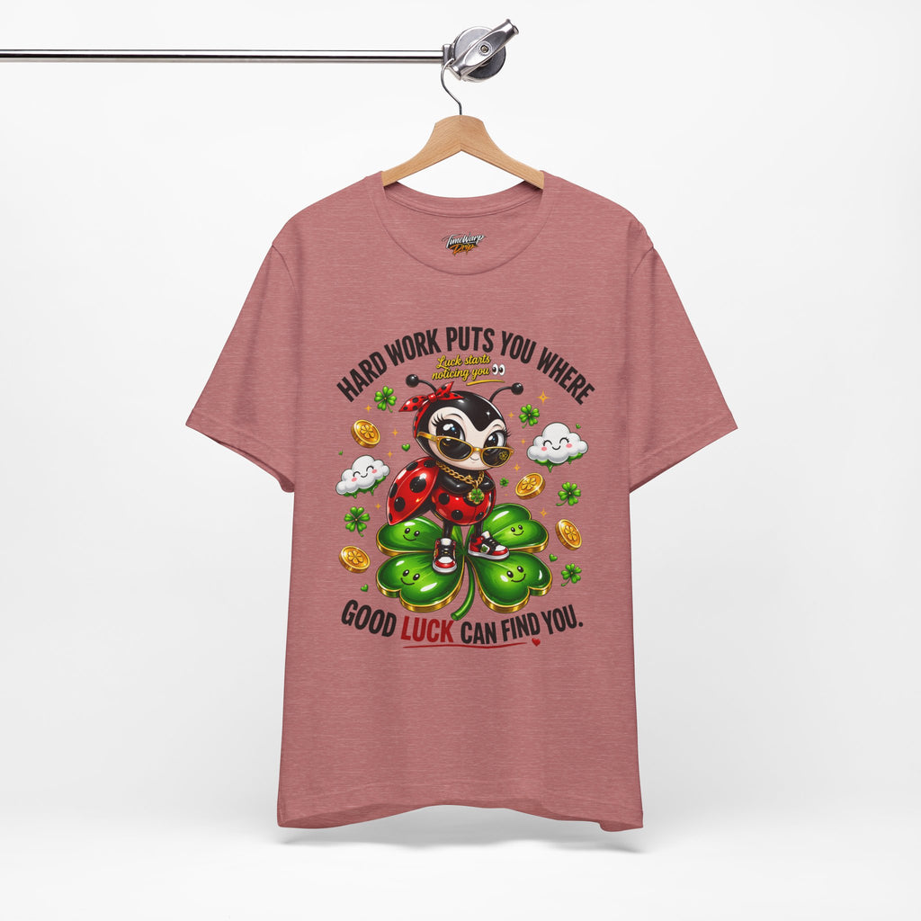 Good Luck Ladybug graphic tee — Where Good Luck Can Find You | TimeWarp Drip
