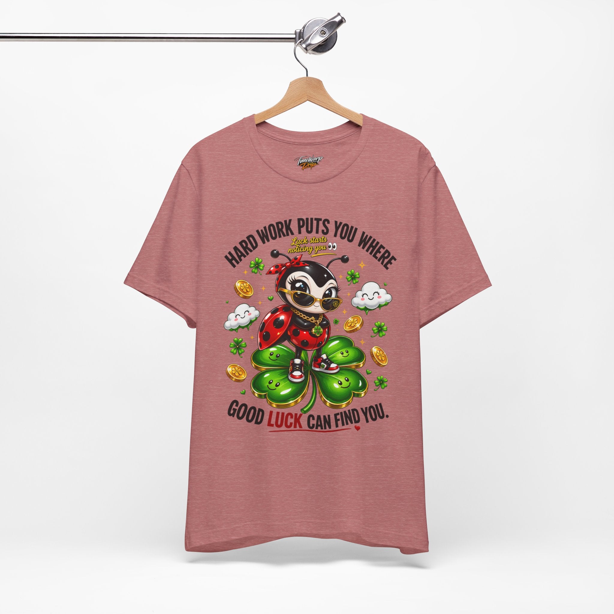 Good Luck Ladybug graphic tee — Where Good Luck Can Find You | TimeWarp Drip