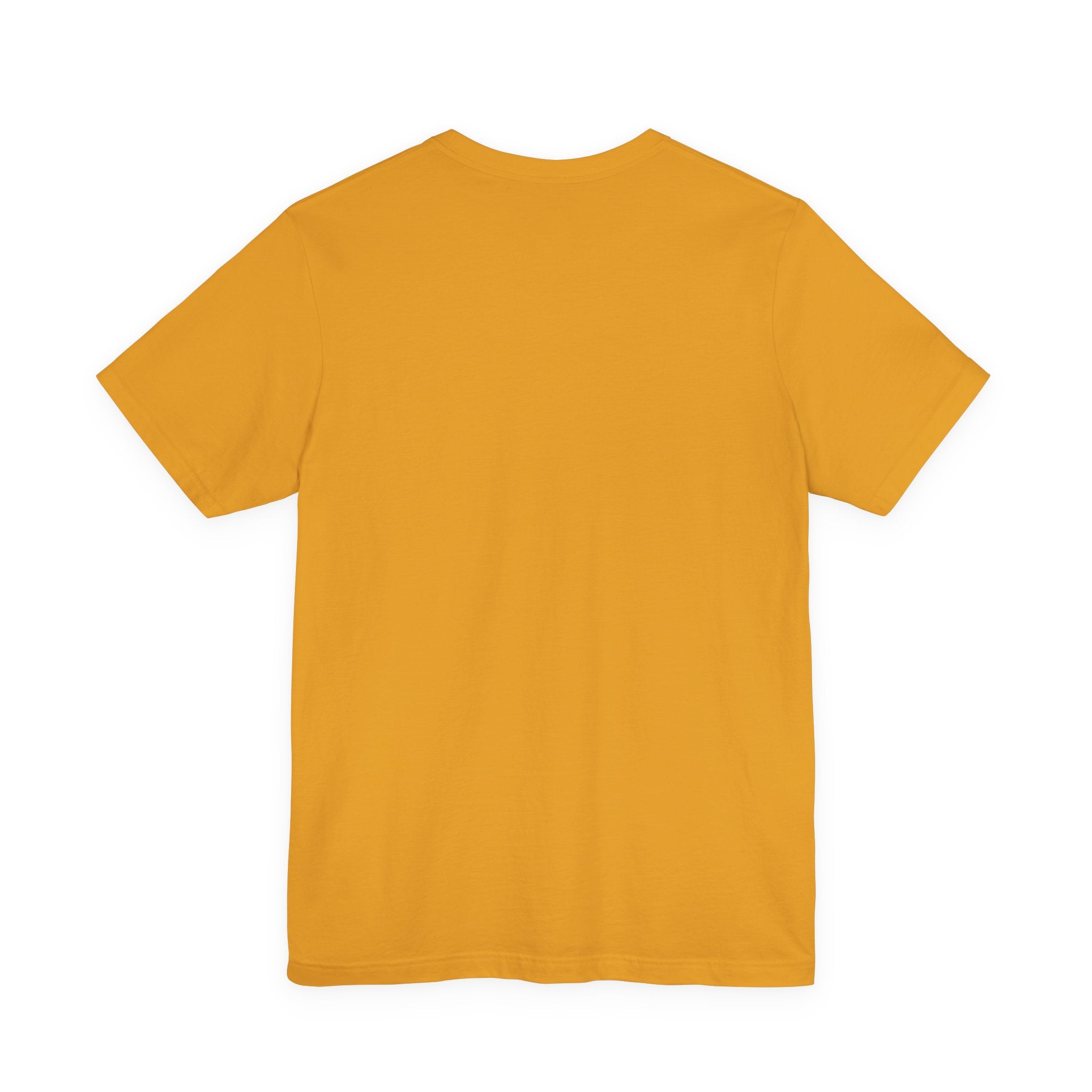 TimeWarp Drip Lucky Clover yellow short-sleeve tee, "Pulls Up Lives" streetwear drip, S-XL, bold back view on white. streetwear apparel