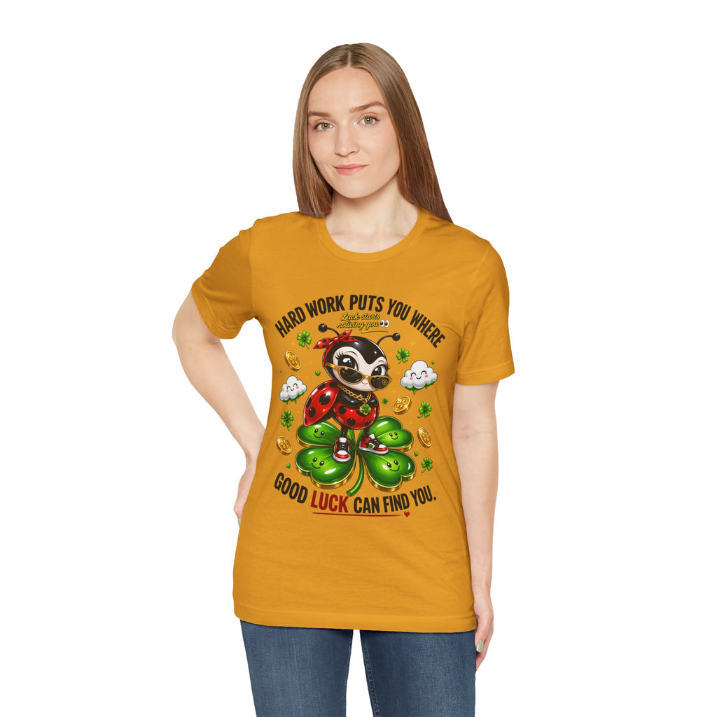 Good Luck Ladybug graphic tee — Where Good Luck Can Find You | TimeWarp Drip