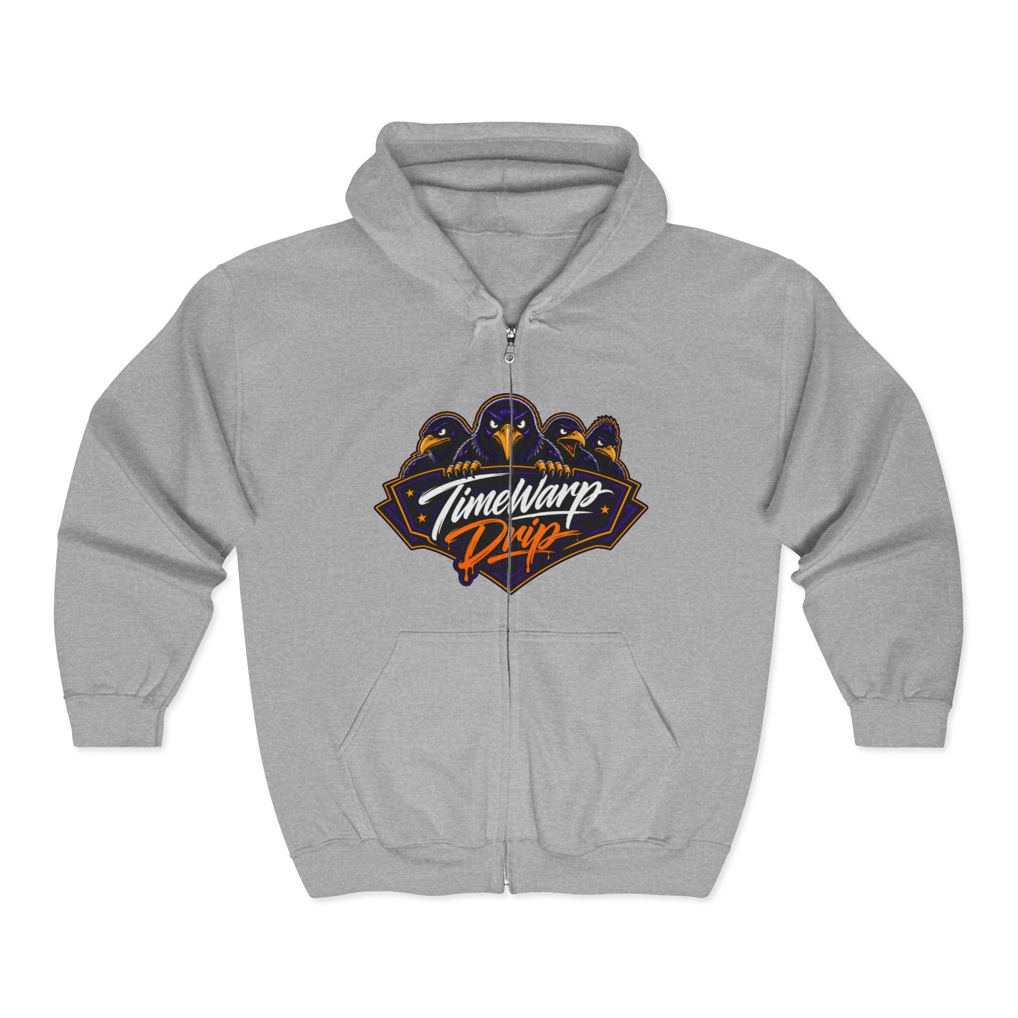 Ravens Run This Zip Hoodie — "We Don’t Do Visitors" Sports Hoodie