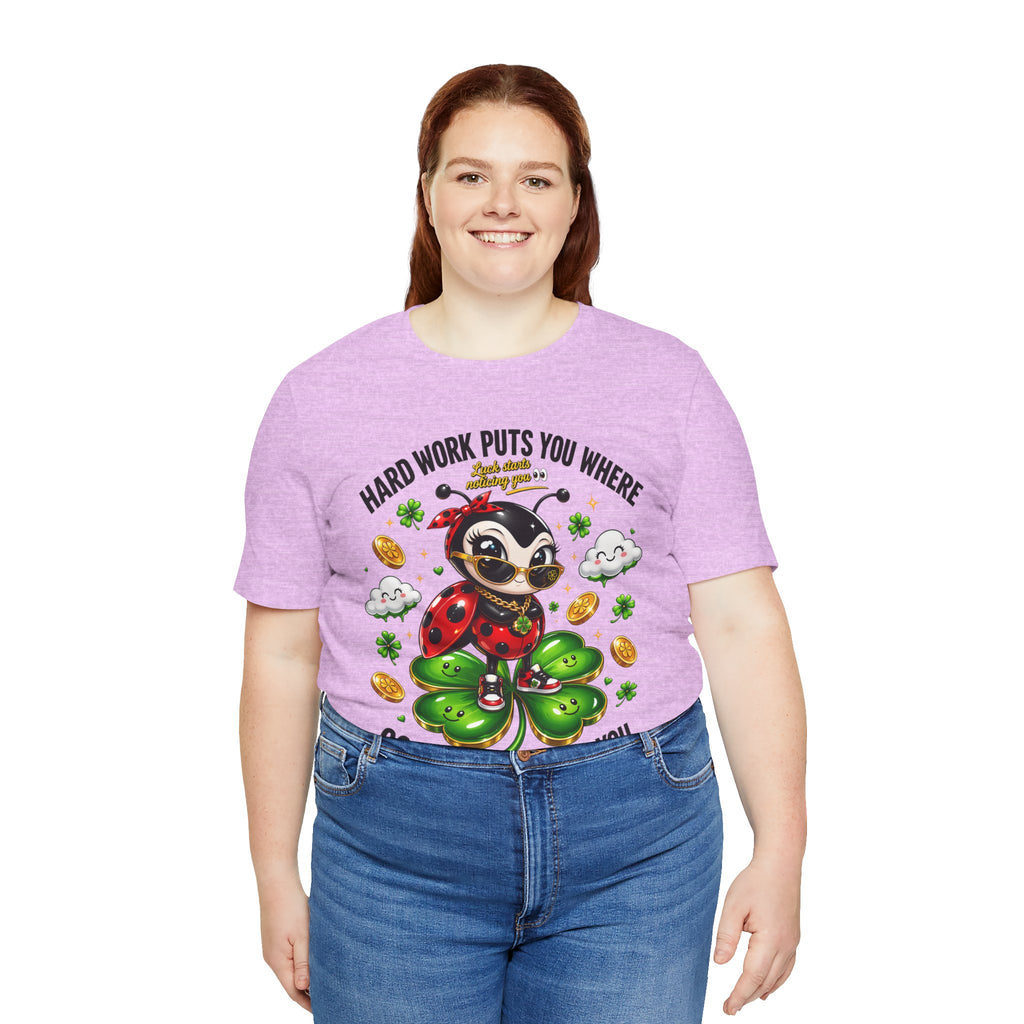 Good Luck Ladybug graphic tee — Where Good Luck Can Find You | TimeWarp Drip