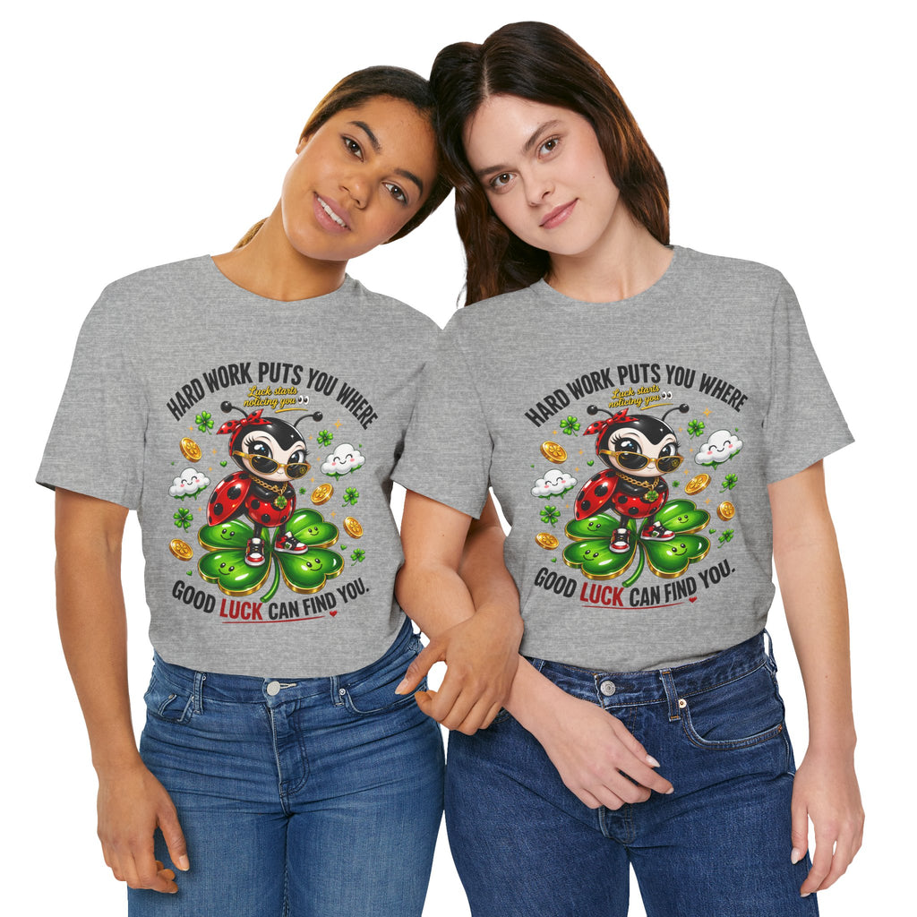 Good Luck Ladybug graphic tee — Where Good Luck Can Find You | TimeWarp Drip