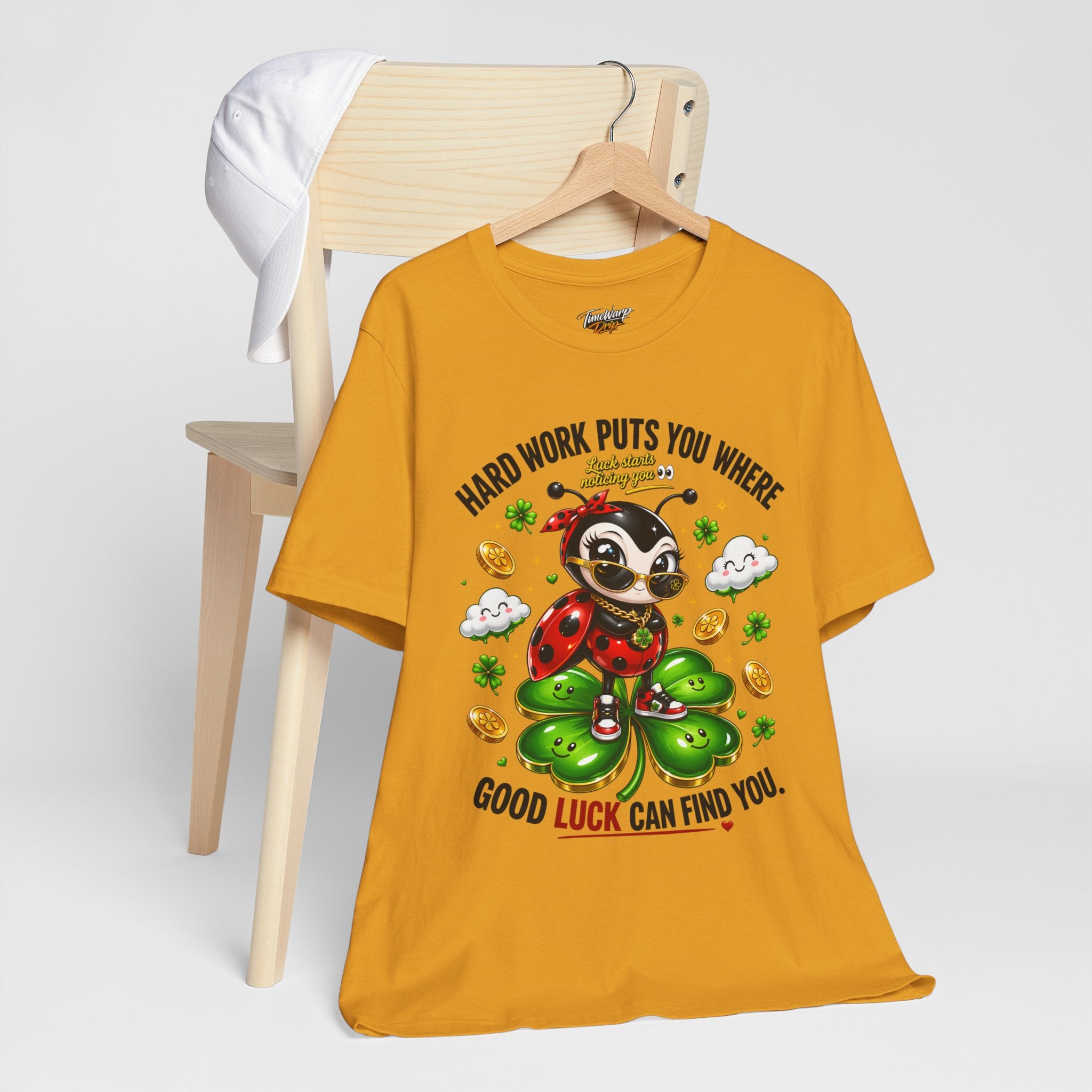 Good Luck Ladybug graphic tee — Where Good Luck Can Find You | TimeWarp Drip
