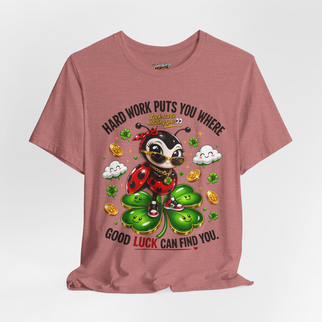 Good Luck Ladybug graphic tee — Where Good Luck Can Find You | TimeWarp Drip