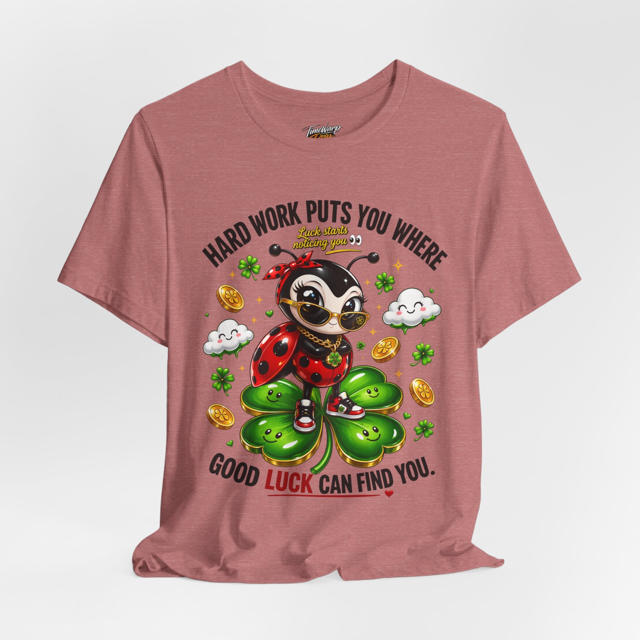 Good Luck Ladybug graphic tee — Where Good Luck Can Find You | TimeWarp Drip