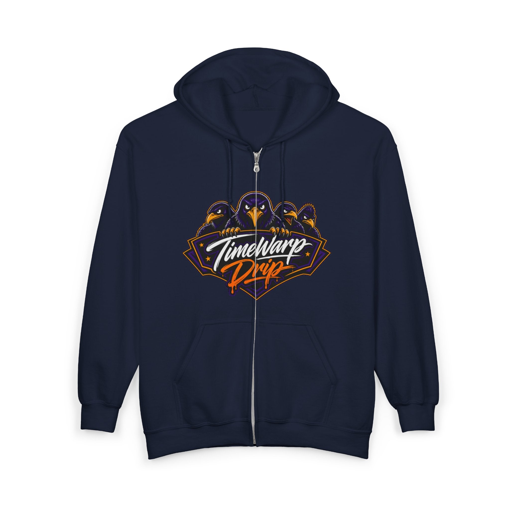 Ravens Run This Zip Hoodie — "We Don’t Do Visitors" Sports Hoodie