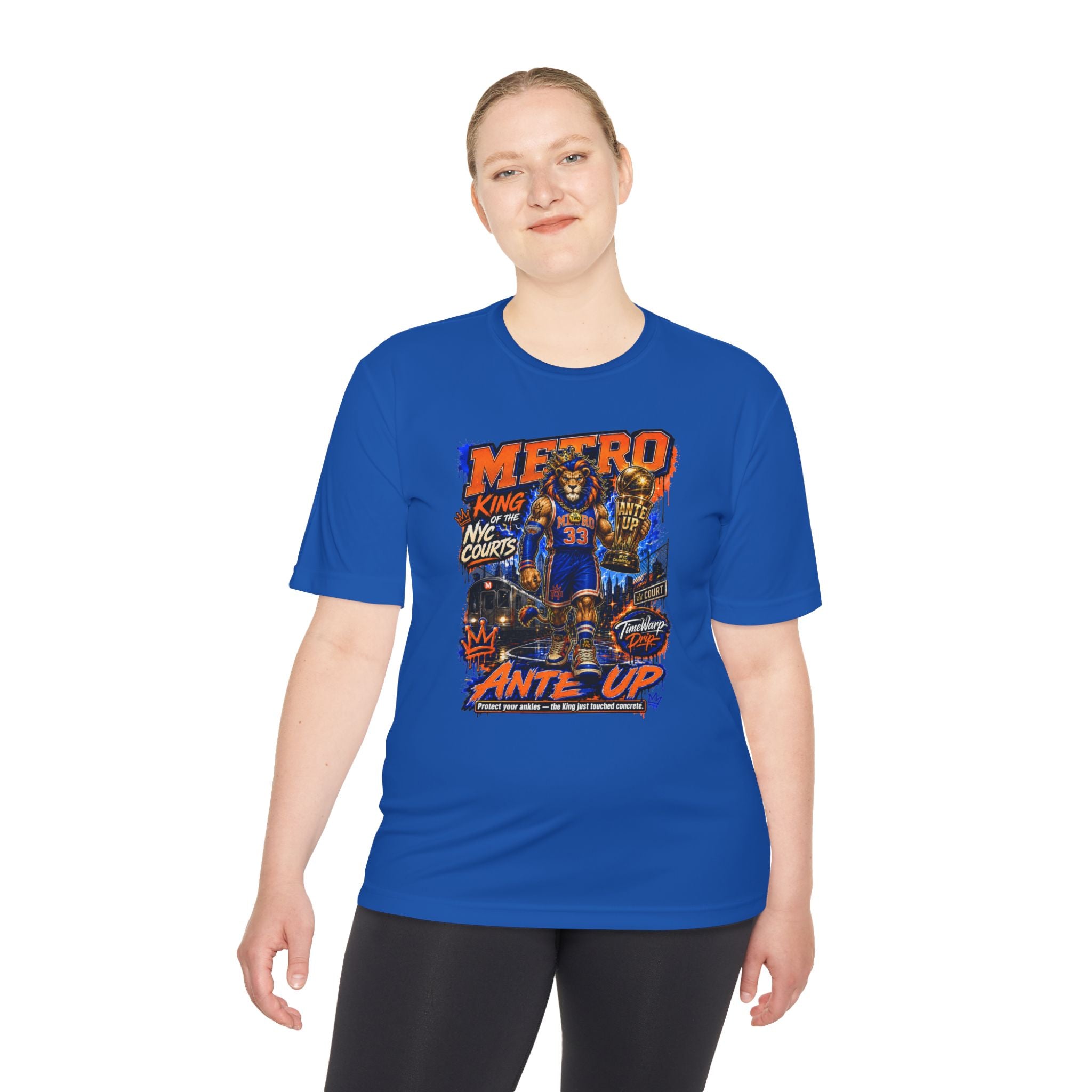 Metro NYC 'Ante Up' Basketball Player Tee