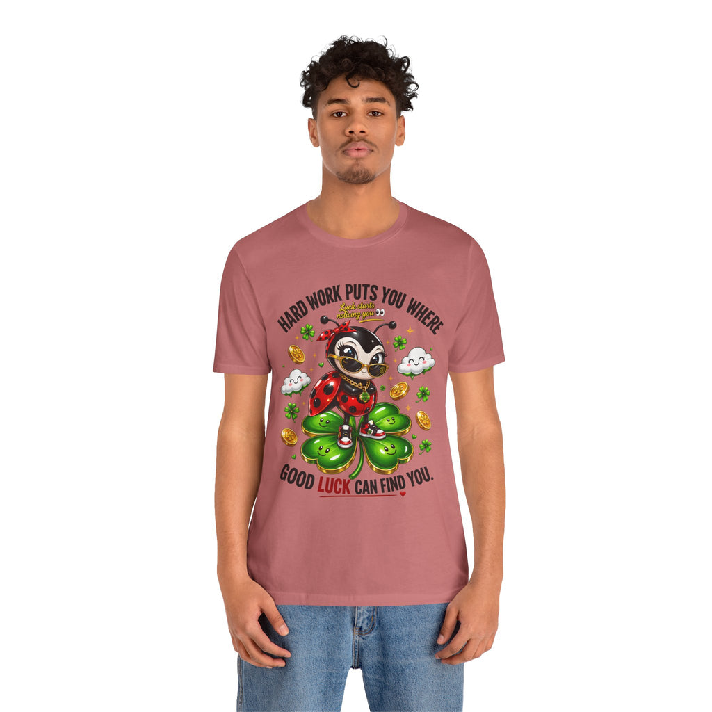 Good Luck Ladybug graphic tee — Where Good Luck Can Find You | TimeWarp Drip
